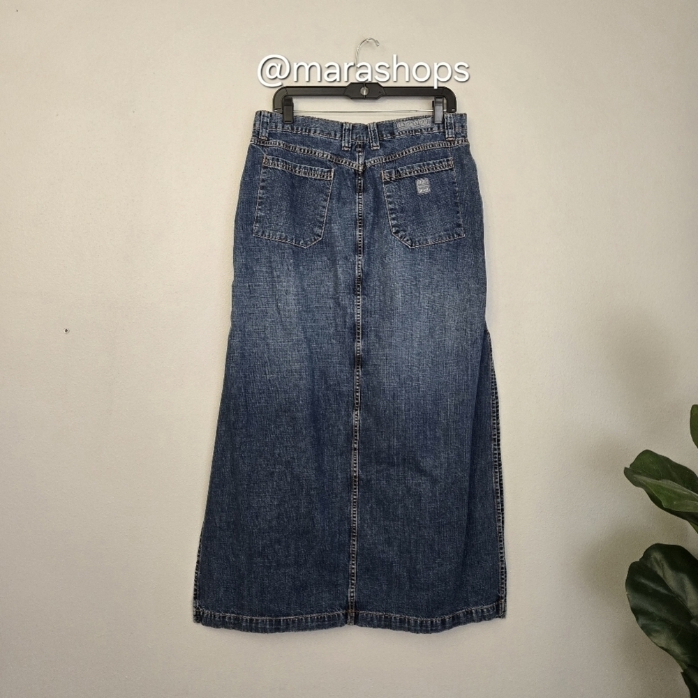 Vintage 00's Lucky Brand Denim Maxi Skirt - Picture 3 of 5